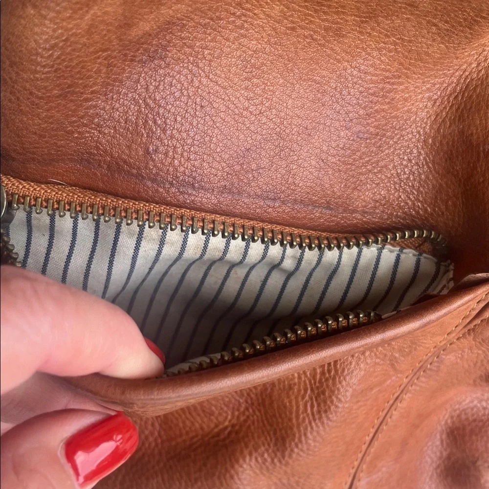 Brown Leather Tote Bag - Picture 4 of 16